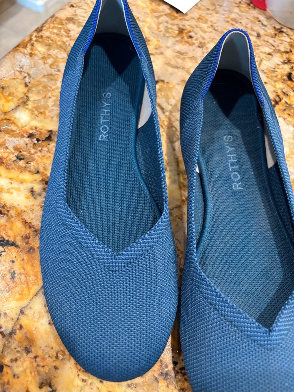 Royal Blue Rothy’s flats - Picture 2 of 4